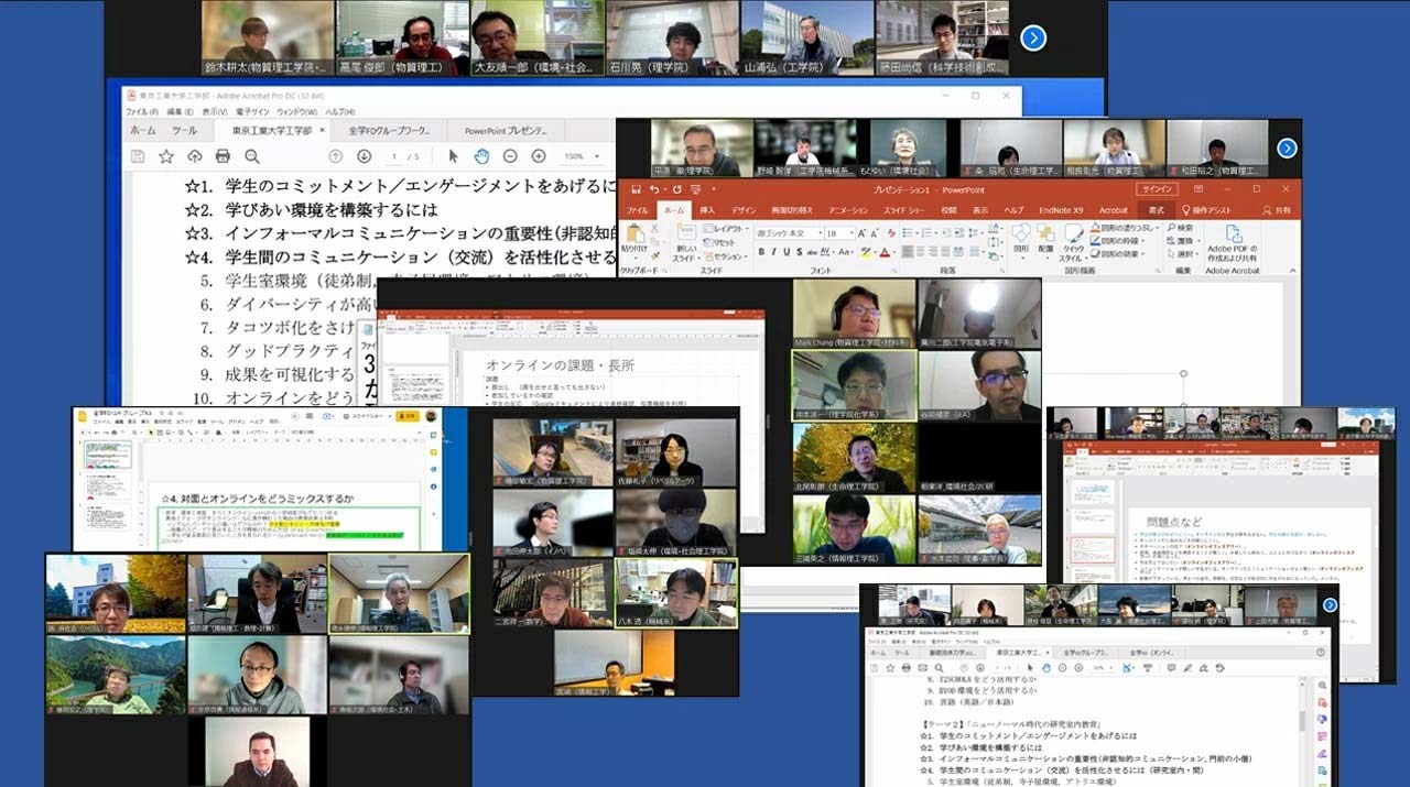 Institute-wide professional development 2021 session held online