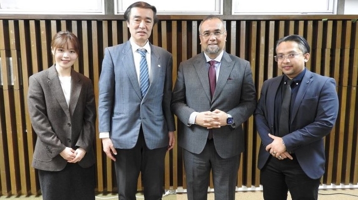 Education Malaysia Global Service's delegation visits Tokyo Tech