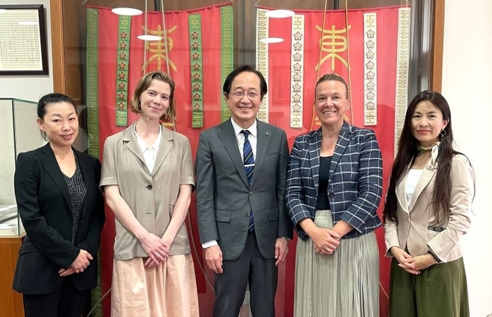 Kingdom of Sweden Minister Counsellor, Deputy Head of Mission Johanna Lindquist Visits Tokyo Tech