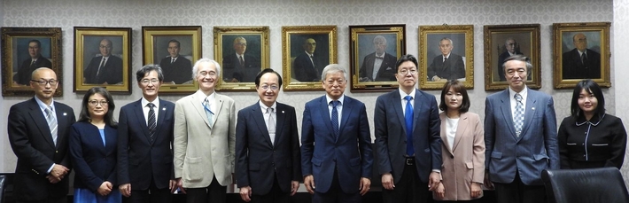 Teajae University delegation visits Tokyo Tech