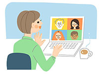 after returning home