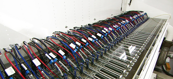 TSUBAME-KFC/DL supercomputer submerged in a tank of oil