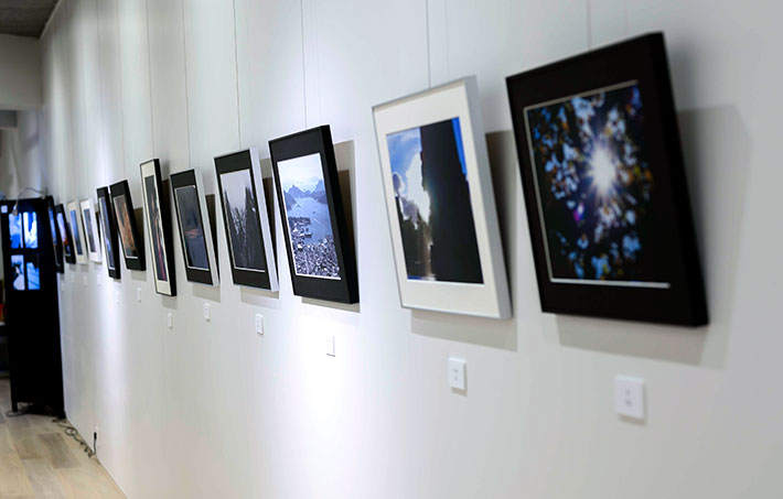 Tokyo Tech Photo Club works on display
