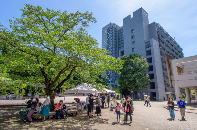 Beautiful day on Suzukakedai Campus