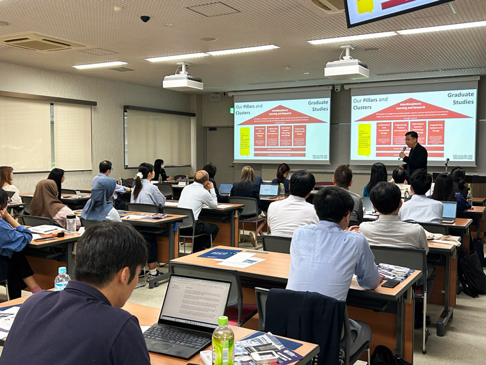 Information session on universities and scholarship programs in Singapore