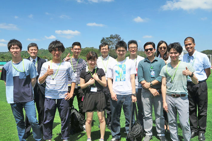 At the Integrated School, DLSU Science and Technology Complex