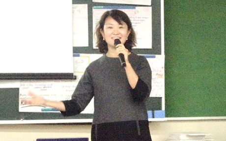 Representative Director Hiromi Tengeji of Kopernik Japan