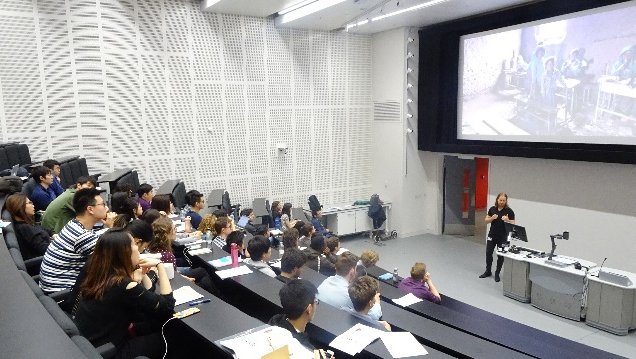 Presentation by researcher who participated in past program