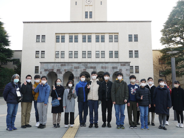 未来の博士号たちと！