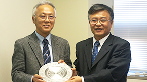 清華大学深圳研究生院 Qinggang Zhao副院長等一行の来訪