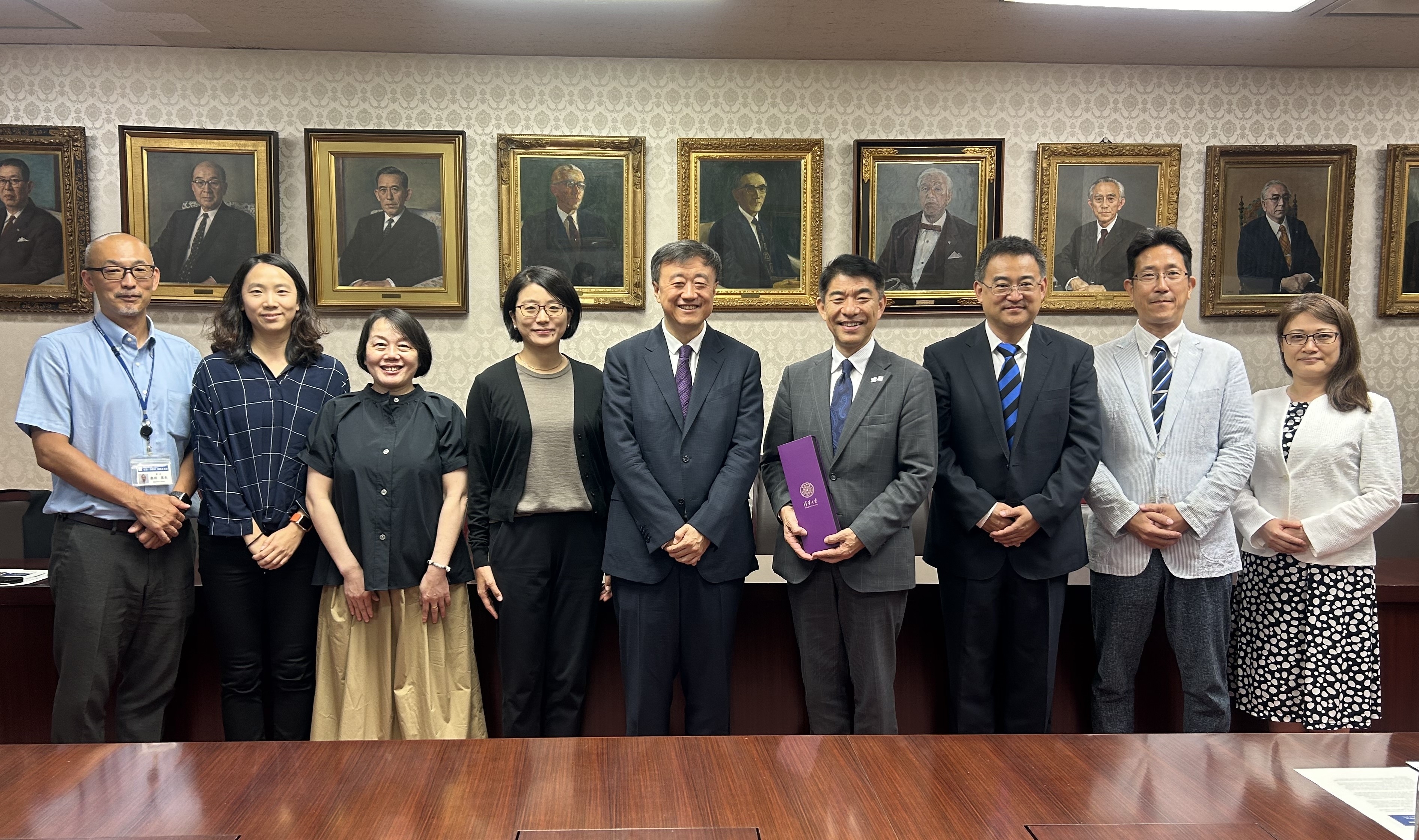 中国・清華大学副学長一行が東工大を訪問"