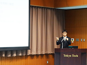 相川准教授によるプレゼンテーション