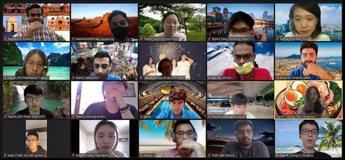 学生ワークショップの参加者