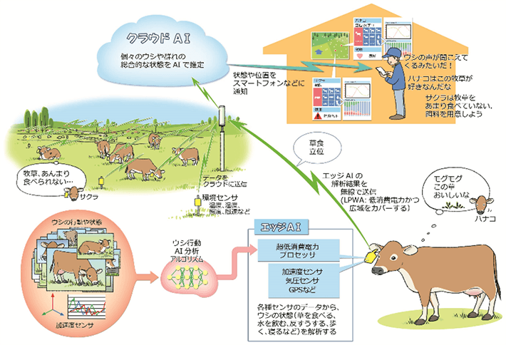 図1 共同プロジェクトチームが目指す将来の畜産イメージ