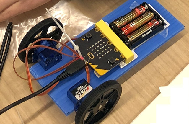 参加者がつくった車