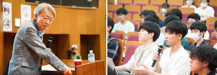 会場では次々に質問の手が上がりました