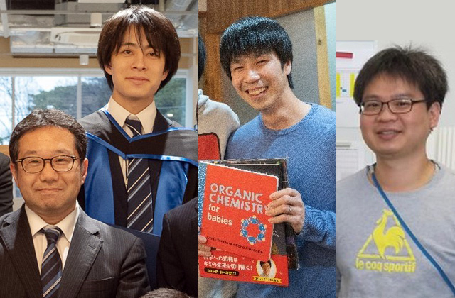 左から田中克典、今井恭祐、六車共平、チャン・ツンチェ