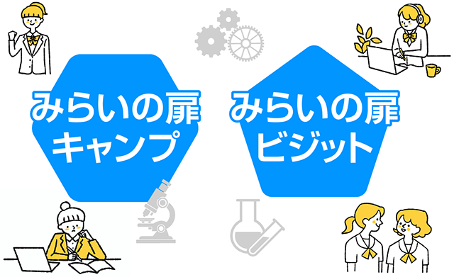 みらいの扉キャンプ みらいの扉ビジット