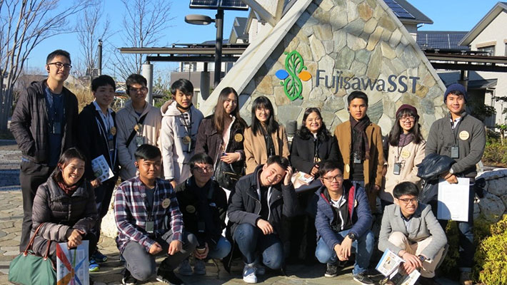 藤沢サステナブルスマートタウンを見学