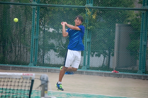 試合中の住谷さん