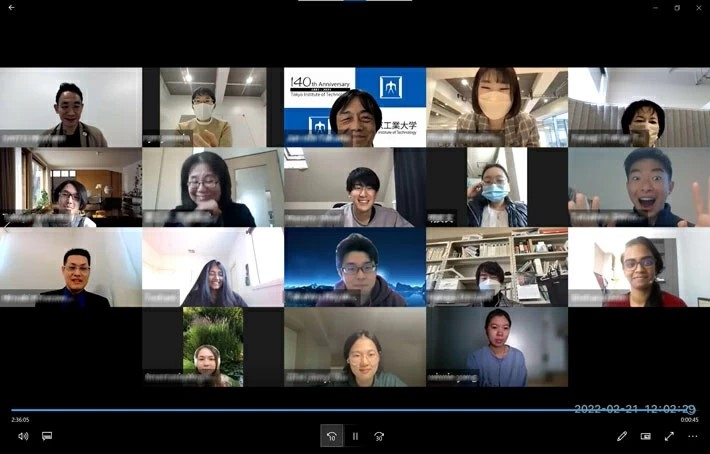 オンラインで2021年度ウインタープログラム BIRDを開催