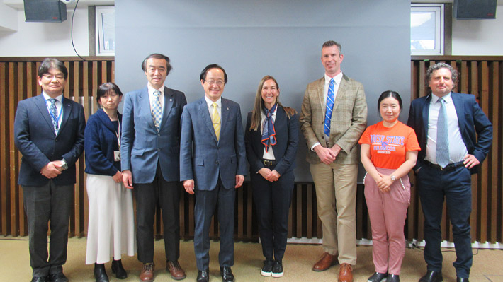 ボイシ州立大学一行が東工大を訪問