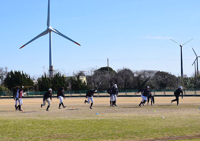 春合宿での練習