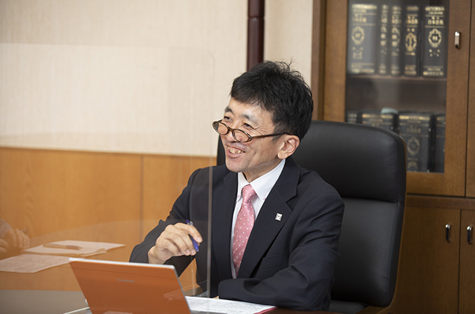 松下伸広 学長特別補佐、物質理工学院・教授