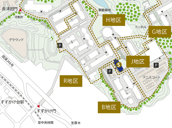 すずかけ台キャンパス 学生窓口案内